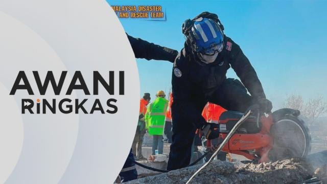 AWANI Ringkas: Angka korban di Turkiye, Syria cecah 29,000