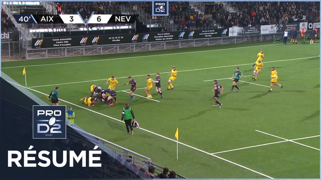PRO D2 - Résumé Provence Rugby-USON Nevers: 19-9 - J20 - Saison 2022/2023