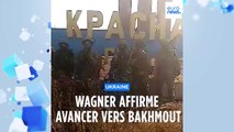 Wagner annonce une avancée vers Bakhmout