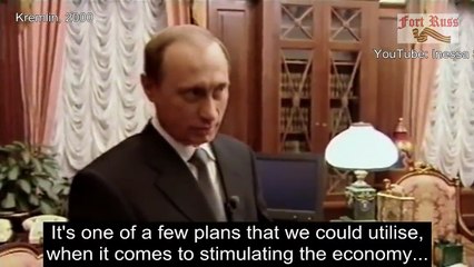 Putin knew what to do! His first interview, 2000