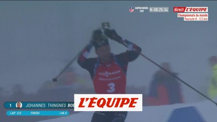 le final de la poursuite messieurs - Biathlon - Mondiaux