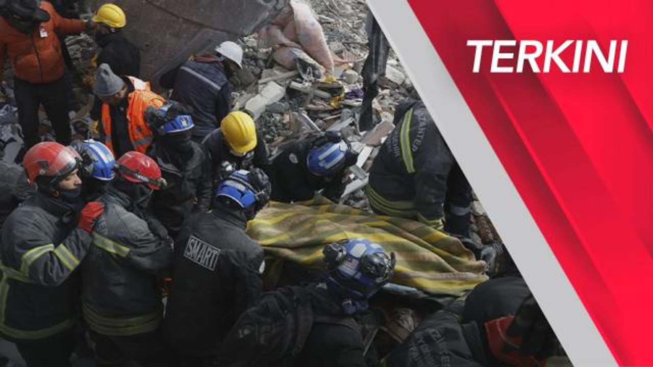 [TERKINI] Angka korban gempa bumi Turkiye, Syria cecah 33,000
