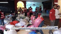الهلال الأحمر المصري: تم تجهيز أكثر من 100 طن من المساعدات المصرية لسوريا