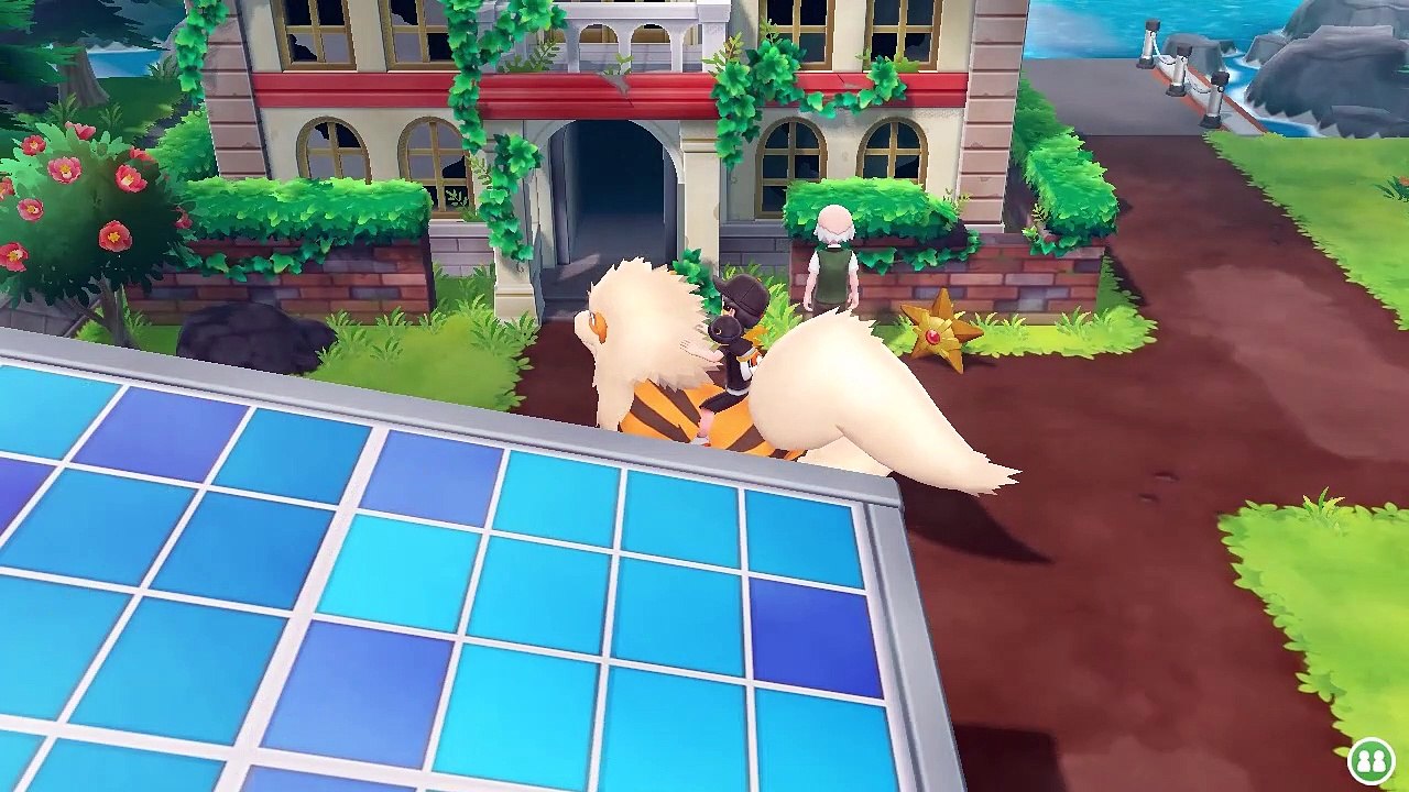 Pokémon Let's Go Pikachu let's play FR #21 - Cramois'Île ! | Le Manoir Pokémon