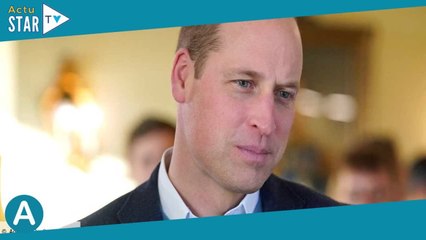 « C’est un chagrin d'amour » : le prince William fait le deuil de son frère Harry