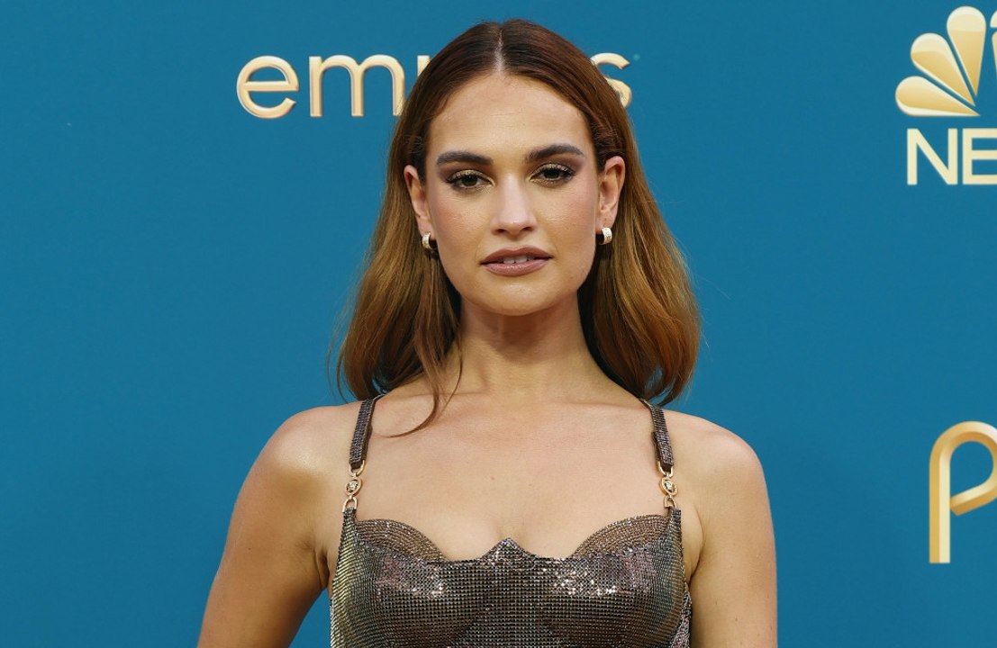 Lily James and Michael Shuman split