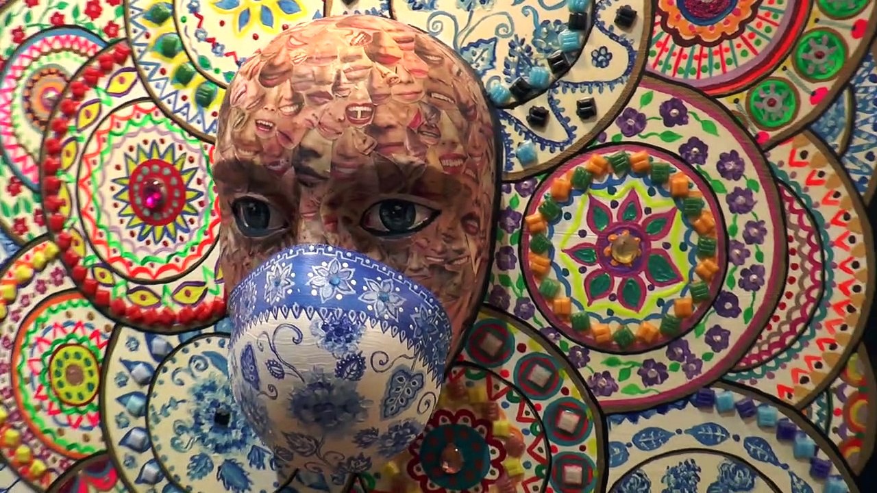 Deutsch Wagram Vernissage der Wiener Künstlerin Ana Yacat Bader