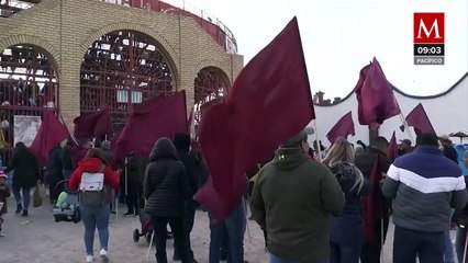 Armando Guadiana cierra precampaña en Plaza de Toros de Saltillo