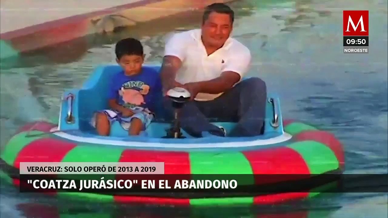 Coatza Jurásico, parque que fue abandonado en Coatzacoalcos: "da tristeza verlo así"