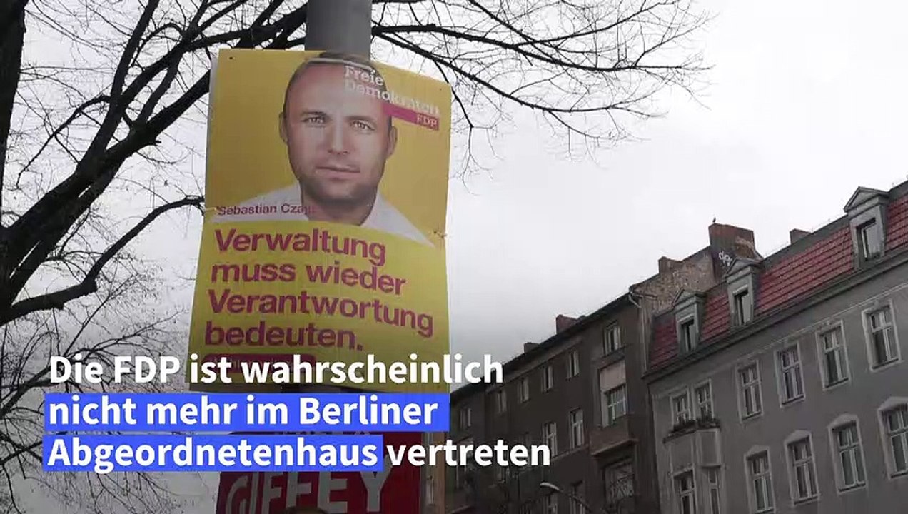 FDP fliegt offenbar aus Berliner Abgeordnetenhaus