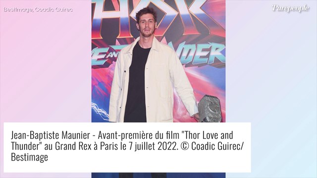 C'est un peu difficile à gérer : Jean-Baptiste Maunier évoque son fils, il vit un moment compliqué
