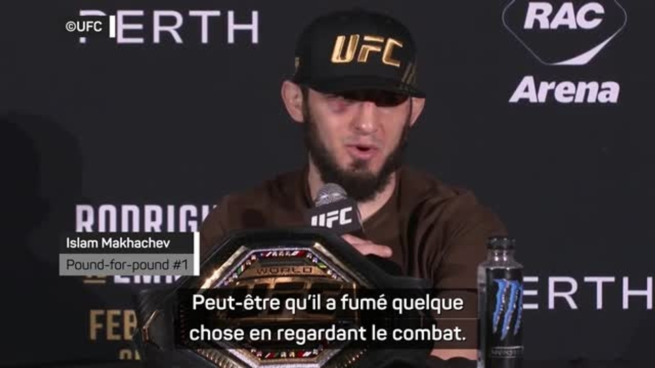 UFC 284 - Makhachev : "Peut-être que Diaz a fumé quelque chose"