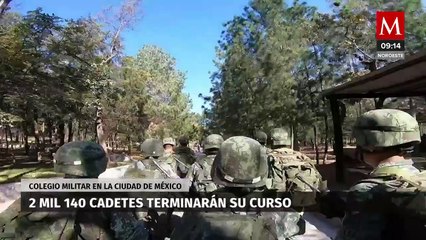 Más de 2 mil cadetes terminarán su curso básico de formación militar
