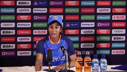 India's Jemimah Rodrigues on her unbeaten 53 in Pakistan world cup win