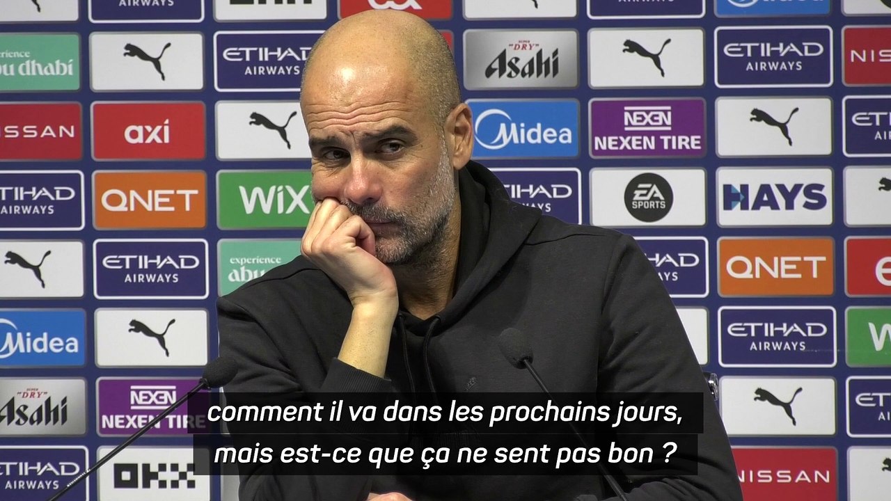Guardiola sur la blessure de Haaland : "Plus raisonnable de ne pas prendre de risques"