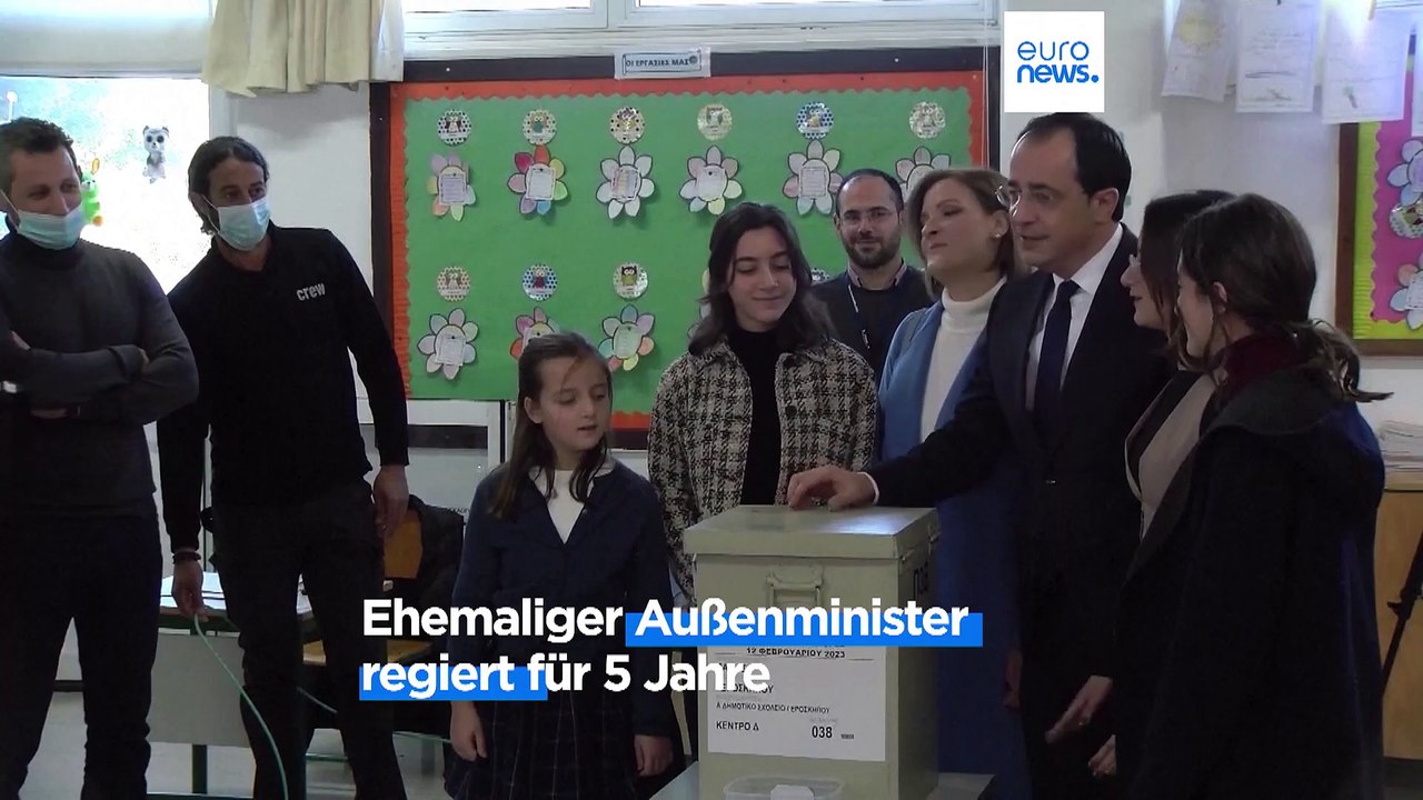 Ex-Außenminister gewinnt Präsidentenwahl in Zypern