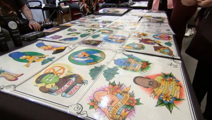 Thousands gather for tattoo expo in Melbourne
