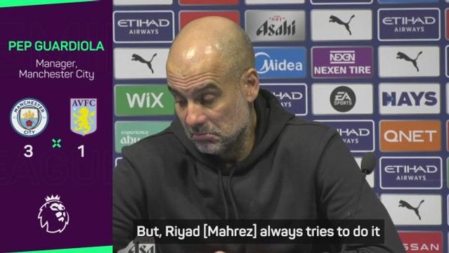 FOOTBALL: Premier League: Guardiola says he wanted Haaland to take penalty v Aston Villa