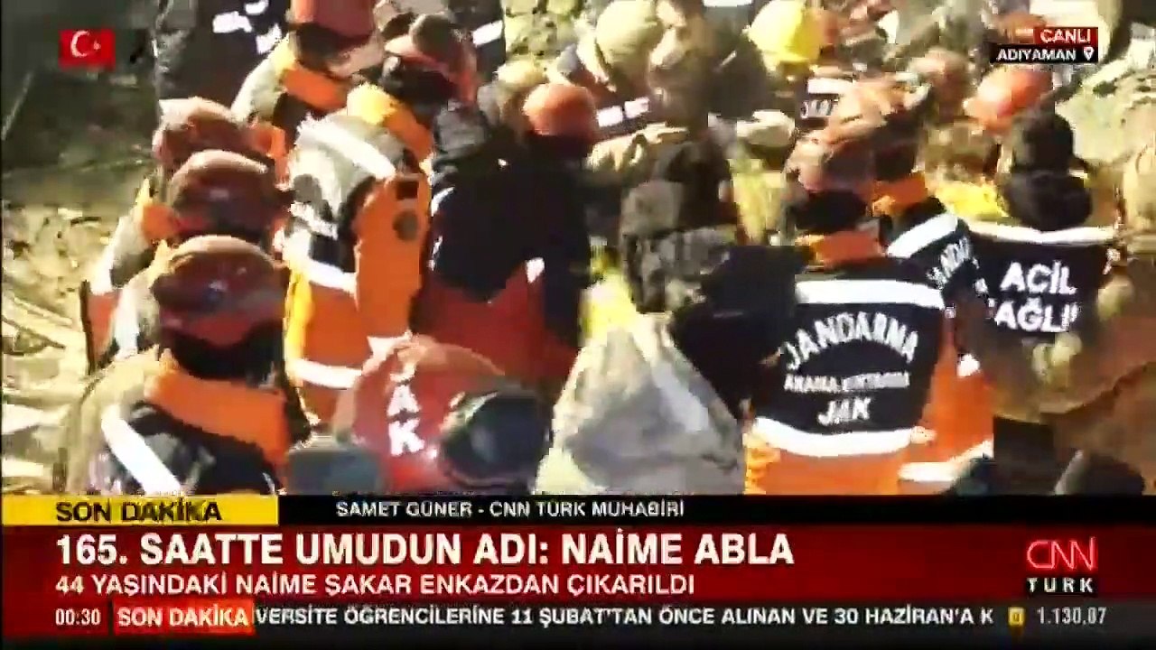 165. saatte umudun adı: Naime Şakar