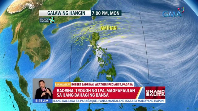 PAGASA: LPA sa labas ng PAR, magpapaulan sa ilang bahagi ng bansa ang kaulapang dala nito; Hanging #Amihan, tuloy-tuloy pa rin ngayong buwan pero posible ang transition period sa loob ng 2-3 linggo - Weather update today as of 6:22 a.m. (February 13, 2023