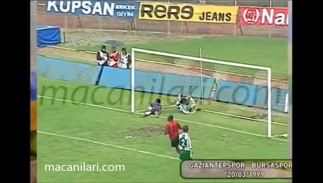 Gaziantepspor 5-2 Bursaspor 20.03.1999 - 1998-1999 Turkish 1st League Matchday 25