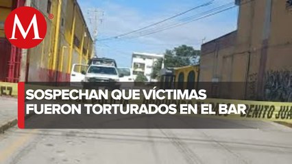 En Playa de Carmen, catean bar por asesinato de 4 inspectores de tesorería municipal