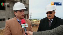 الرئيس المدير العام لمجمع سوناطراك يتفقد تقدم الأشغال بمركز تكوين مولودية الجزائر