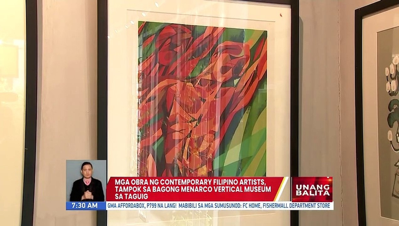 Mga obra sa Contemporary Filipino Artists, tampok sa bagong menarco vertical museum sa Taguig | UB