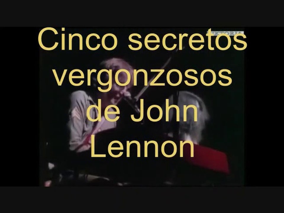 Cinco secretos vergonzosos de John Lennon