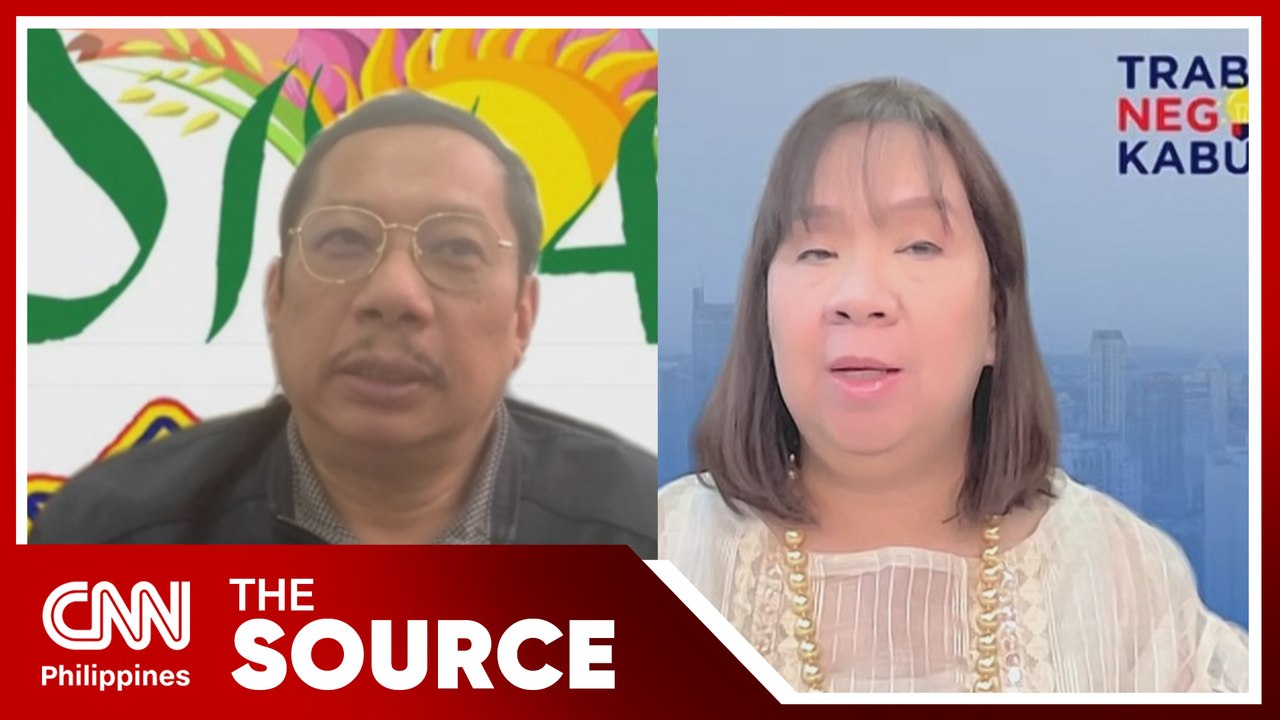 SINAG chair. Rosendo So & DTI Asec. Ann Claire Cabochan | The Source