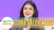 Kiana how she coped with pressure being the daughter of Gary V | Magandang Buhay
