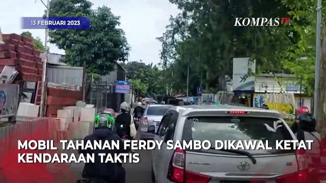 Iring-Iringan Ferdy Sambo dari Mako Brimob ke PN Jaksel, Hadapi Sidang Vonis!