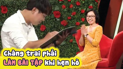 Chàng trai ĐANG HẸN HÒ phải đứng GIẢI ĐỀ TOÁN từ bạn gái GIÁO VIÊN, bấm nút cái rẹt vì QUÁ ƯNG