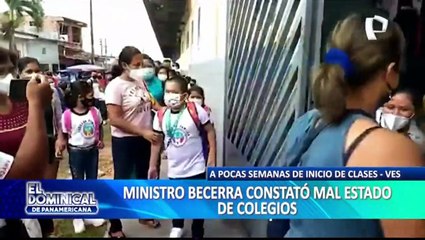 Descargar video: A semanas del inicio de clases escolares más de mil colegios tiene riesgo de colapso