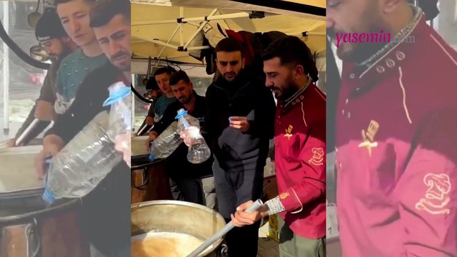 CZN Burak ilk günden beri sahada! Ekiplerle birlikte depremzedelere...