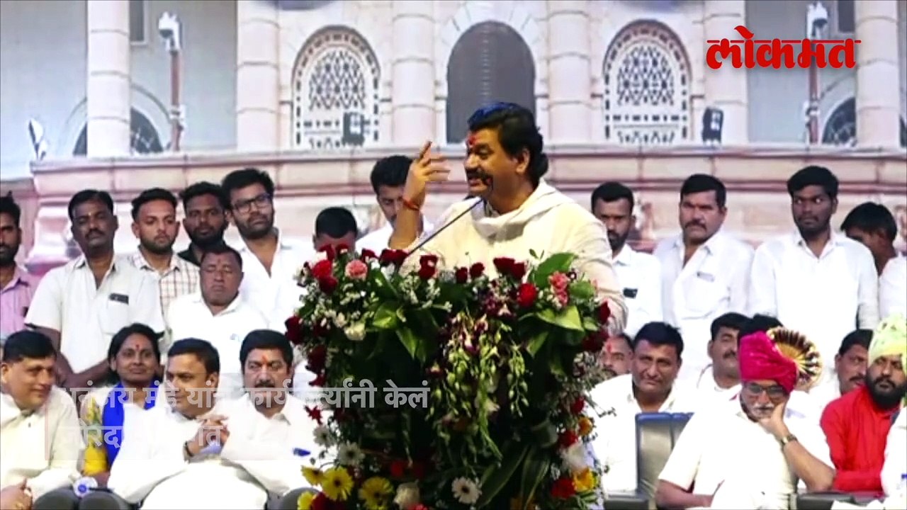 अपघातानंतर धनंजयु मुंडेंचं परळीत जंगी स्वागत, ध...