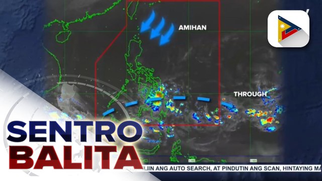Trough o ektensiyon ng LPA sa labas ng PAR, nagpapaulan sa Mindanao at Visayas