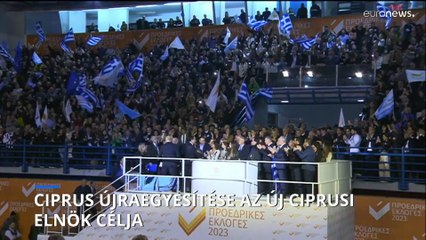 Ciprus újraegyesítését tűzte ki célul a beiktatott új ciprusi elnök