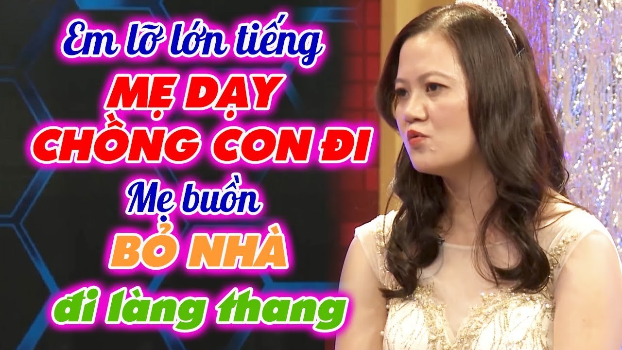 Con dâu NGÂY THƠ mắng mẹ chồng CÁCH DẠY CHỒNG khiến mẹ buồn BỎ NHÀ ĐI LANG THANG