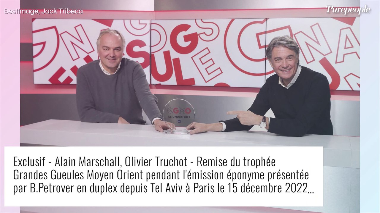 Olivier Truchot (Les Grandes Gueules) papa de 4 enfants et "un peu secoué" par la "fracture" entre eux