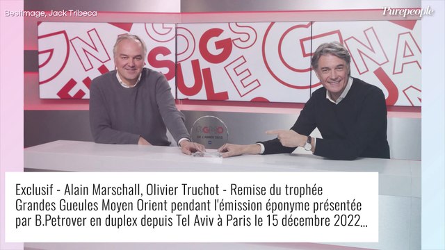 Olivier Truchot (Les Grandes Gueules) papa de 4 enfants et un peu secoué par la fracture entre eux