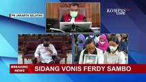 Momen Hakim Ketok Palu Skors Sementara Sidang Vonis Ferdy Sambo