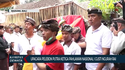 Pelebon Putra Ketiga Pahlawan I Gusti Ngurah Rai