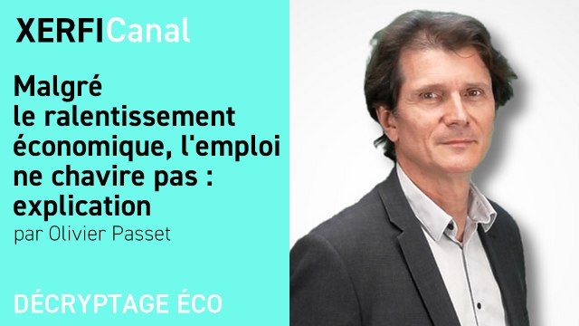 Malgré le ralentissement économique, l'emploi ne chavire pas : explication [Olivier Passet]