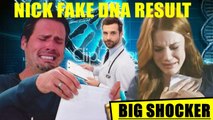 The Young And the Restless Spoilers Nick fakes DNA test results - wants to be the baby's fake father