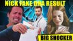 The Young And the Restless Spoilers Nick fakes DNA test results - wants to be the baby's fake father