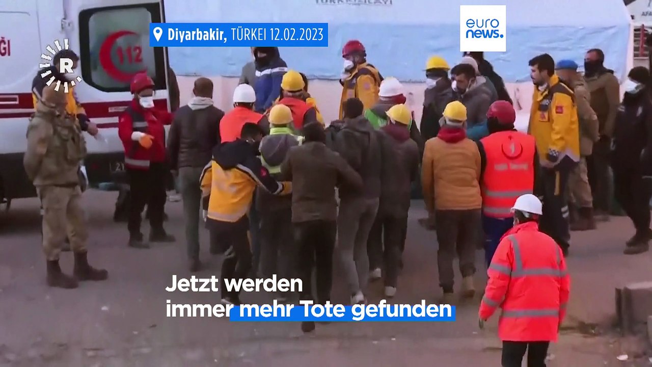 'Wir hören nichts mehr': Kaum noch Hoffnung, Überlebende zu bergen