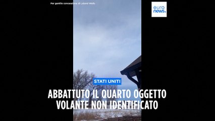 Stati Uniti, abbattuto un altro oggetto volante non identificato