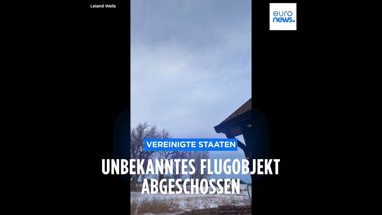 'Achteckige Form': US-Luftwaffe schießt 4. unbekanntes Objekt ab