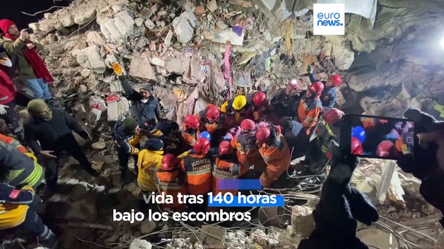 Terremotos Turquía y Siria | Un milagro llamado Fatma, rescatada tras 140 horas bajo los escombros